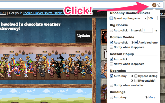 Uncanny Cookie Clicker截图2