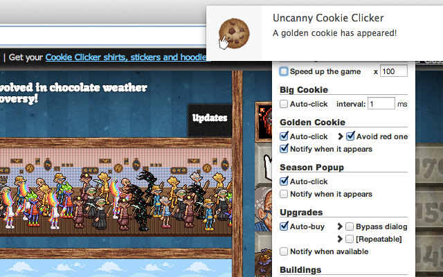 Uncanny Cookie Clicker截图3