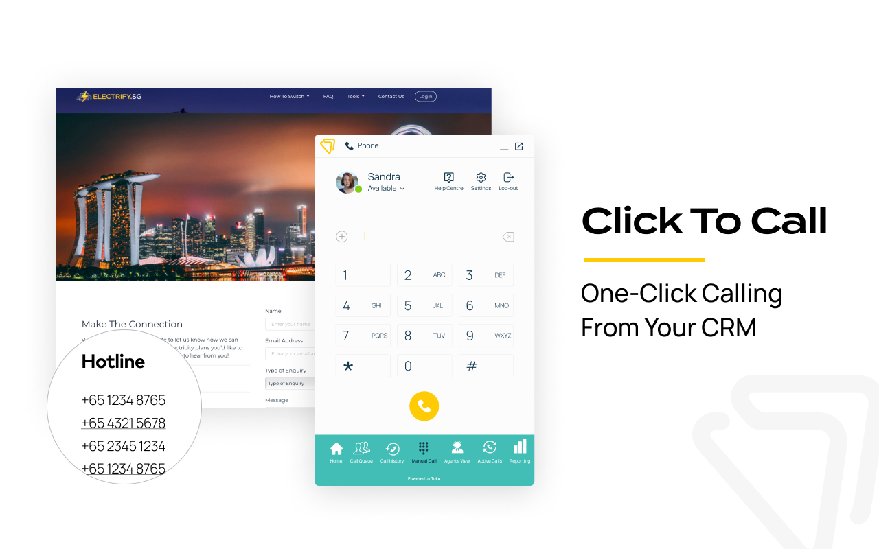 Toku Click2Call截图1