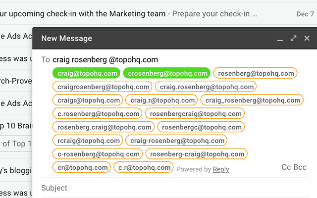 Name2Email: Find email by name for free截图1