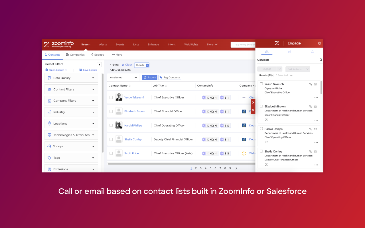 ZoomInfo Engage Chrome Extension截图2