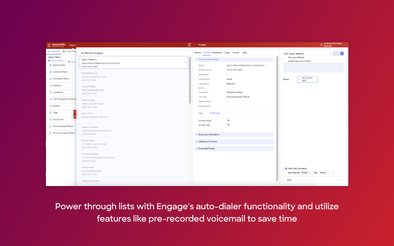 ZoomInfo Engage Chrome Extension截图4