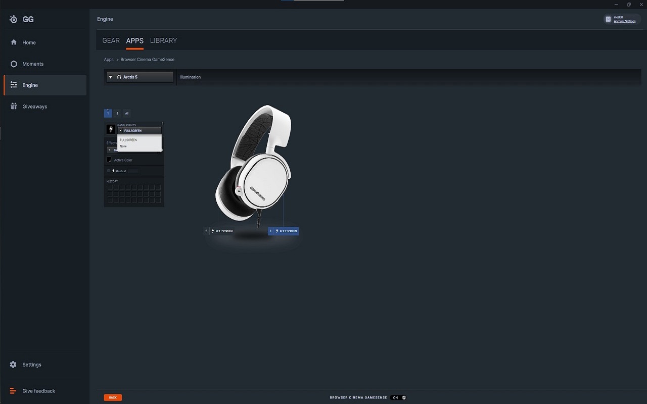 SteelSeries Browser Cinema截图2