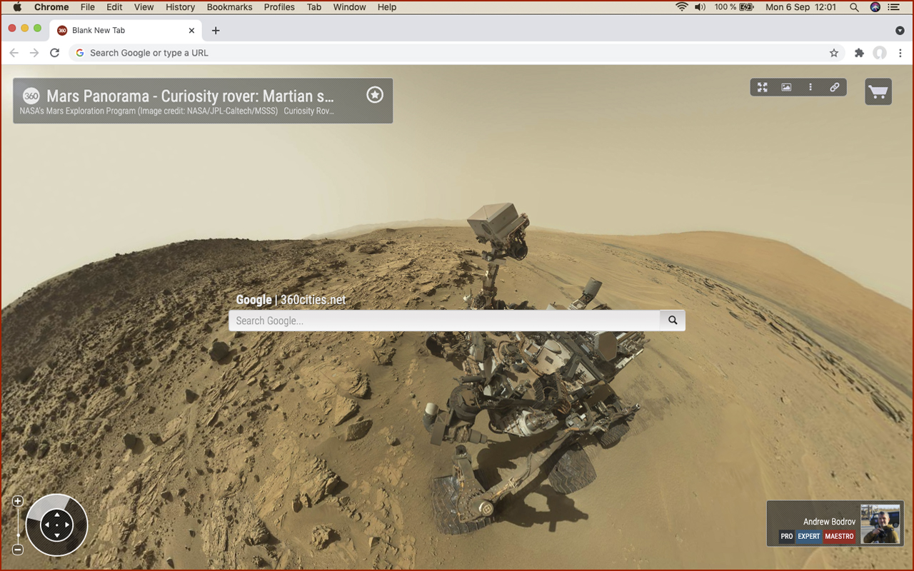 360Cities Tab Extension截图1