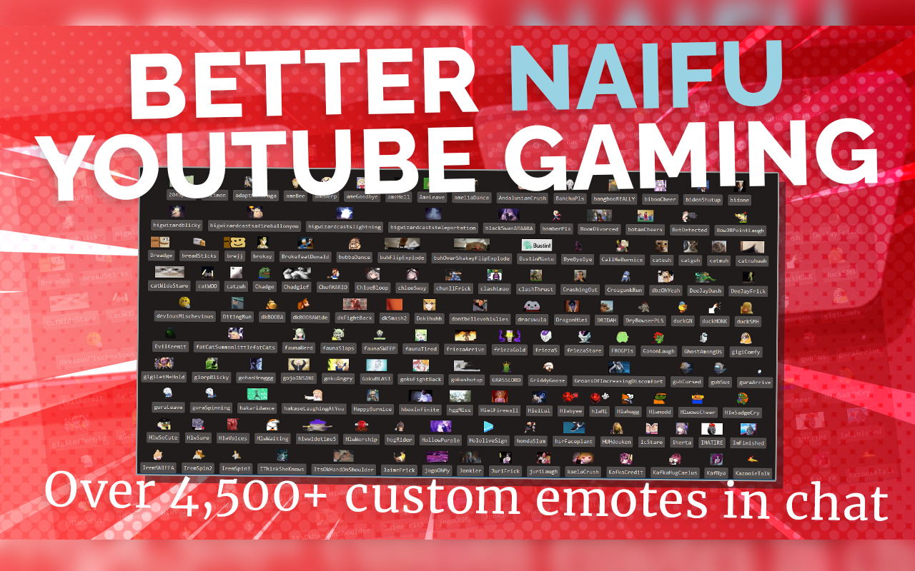 Better Naifu YouTube Gaming截图2