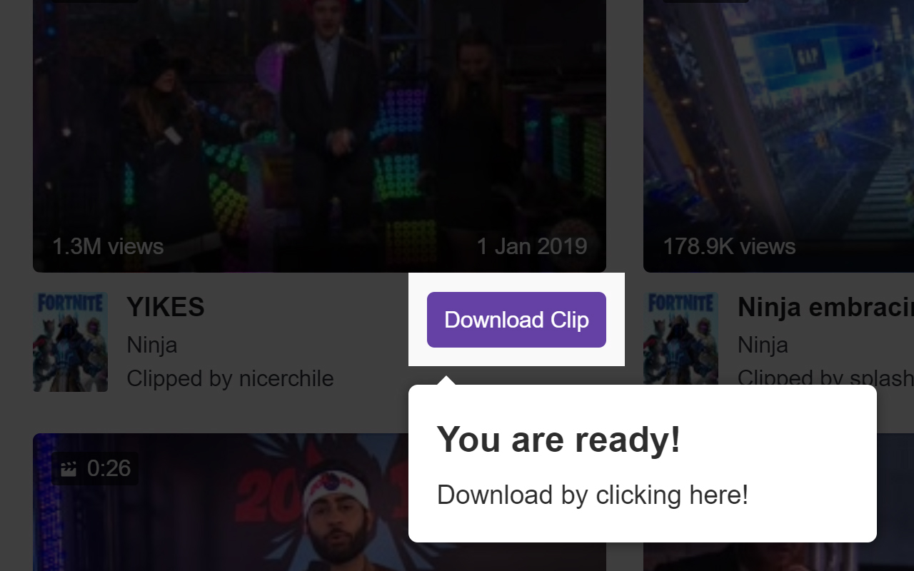 Twitch Clip Downloader 2020截图2