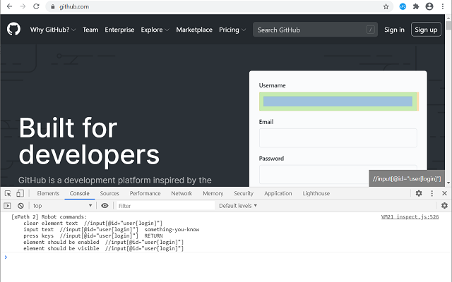 xPath 2 & Robot framework commands截图4