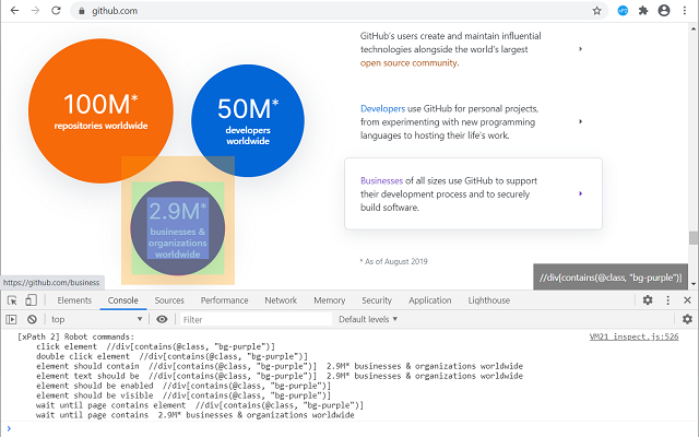 xPath 2 & Robot framework commands截图5