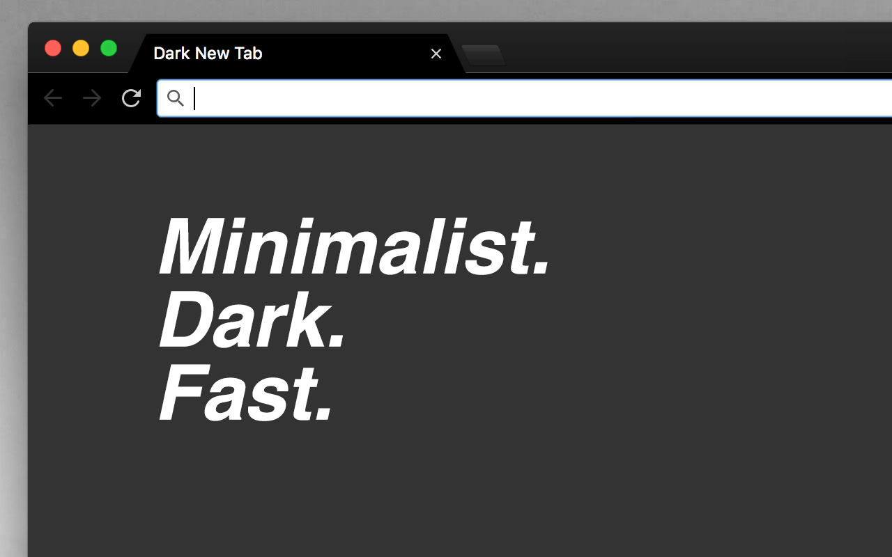Dark New Tab截图2