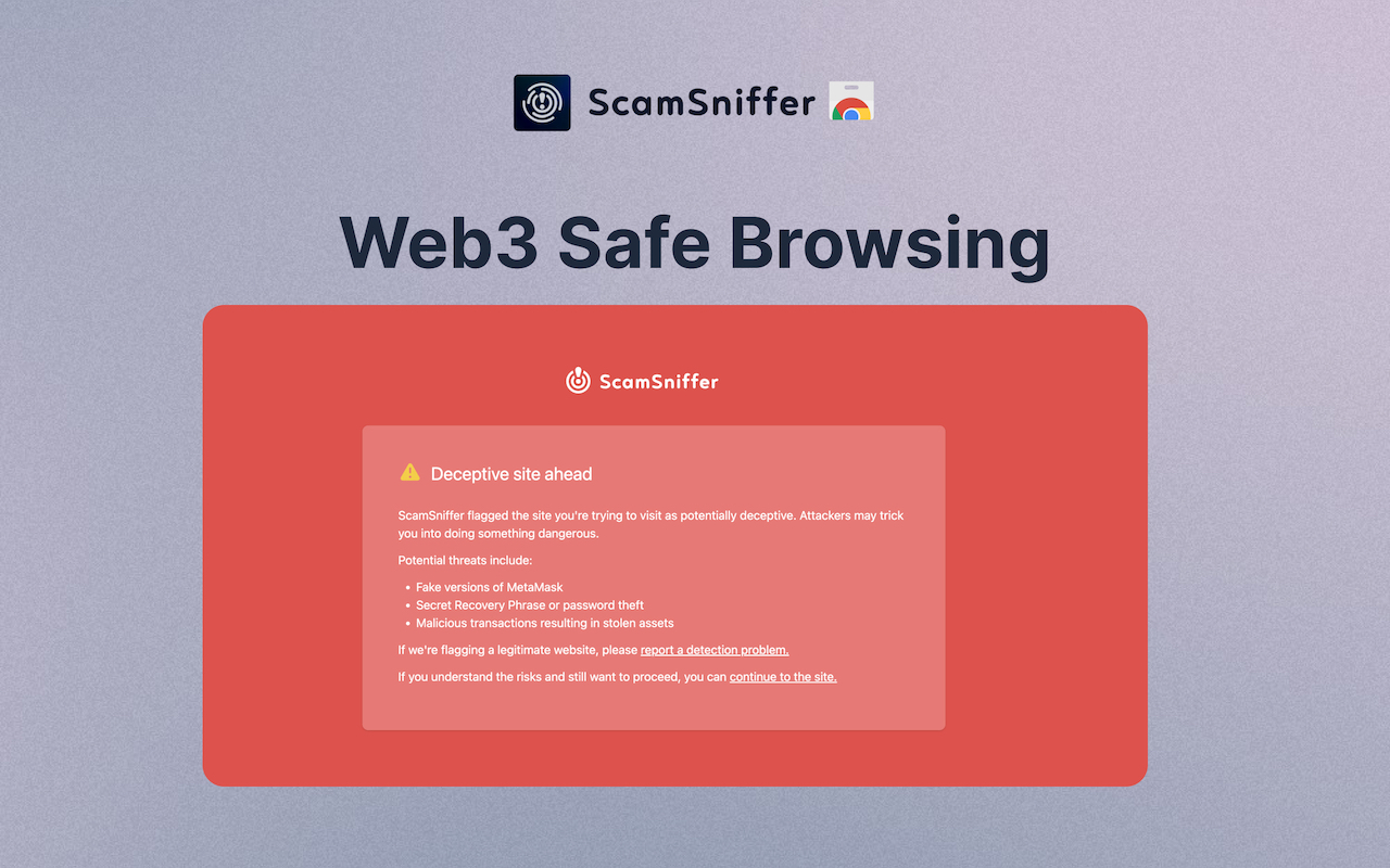 Scam Sniffer截图3