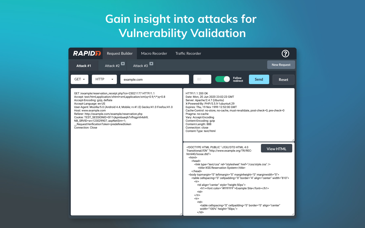 Rapid7 AppSec Plugin截图4