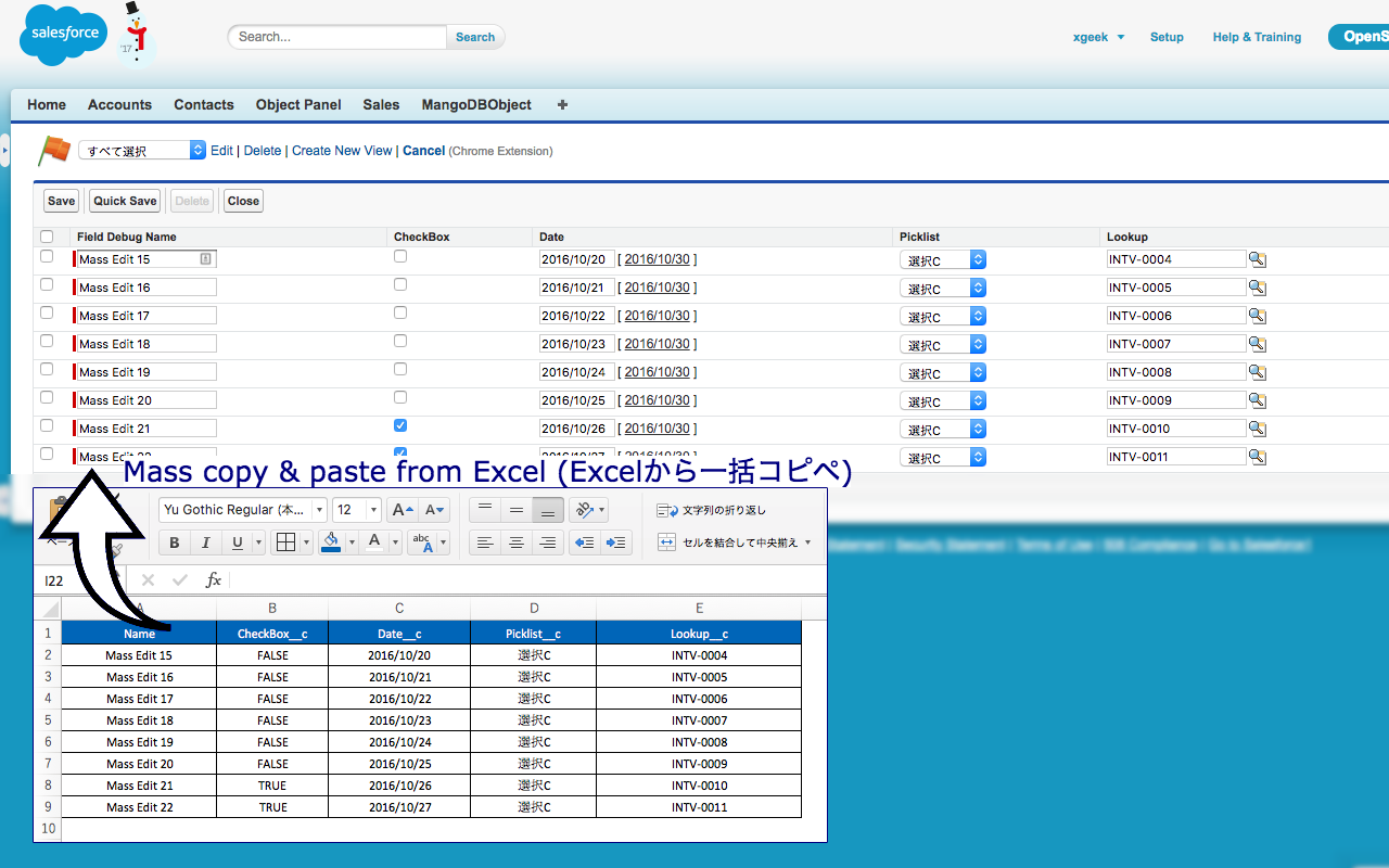 Salesforce Mass Editor截图5