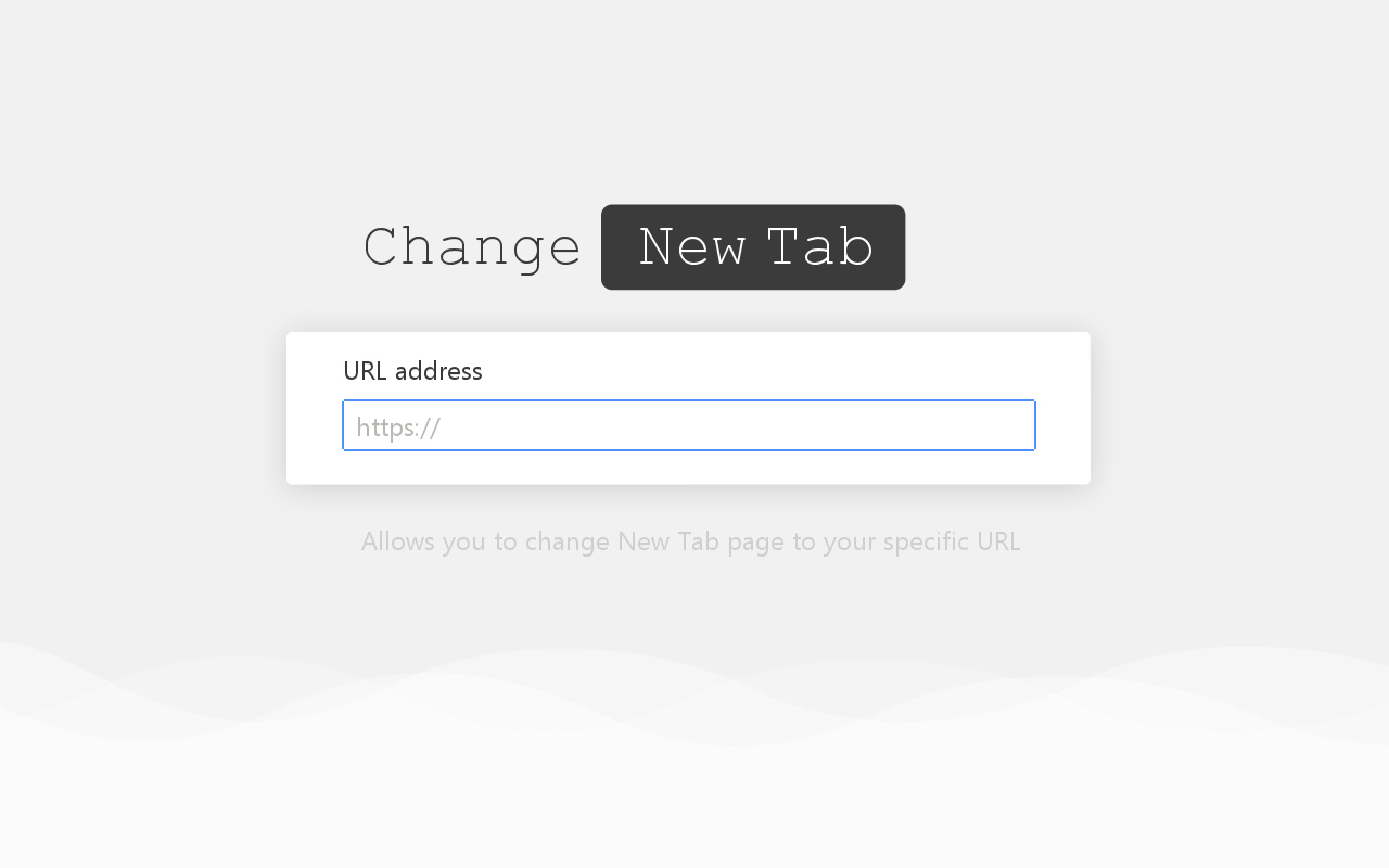Change New Tab截图1
