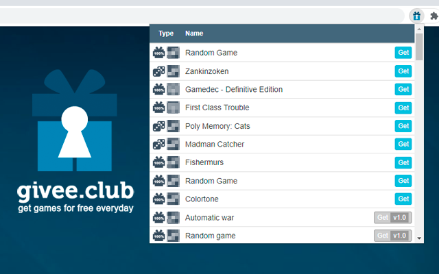 Givee.Club - Get games for free!截图1