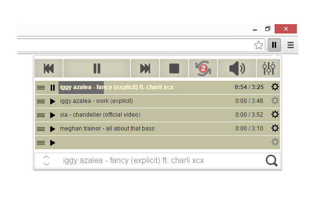 Media Player for YouTube™截图3