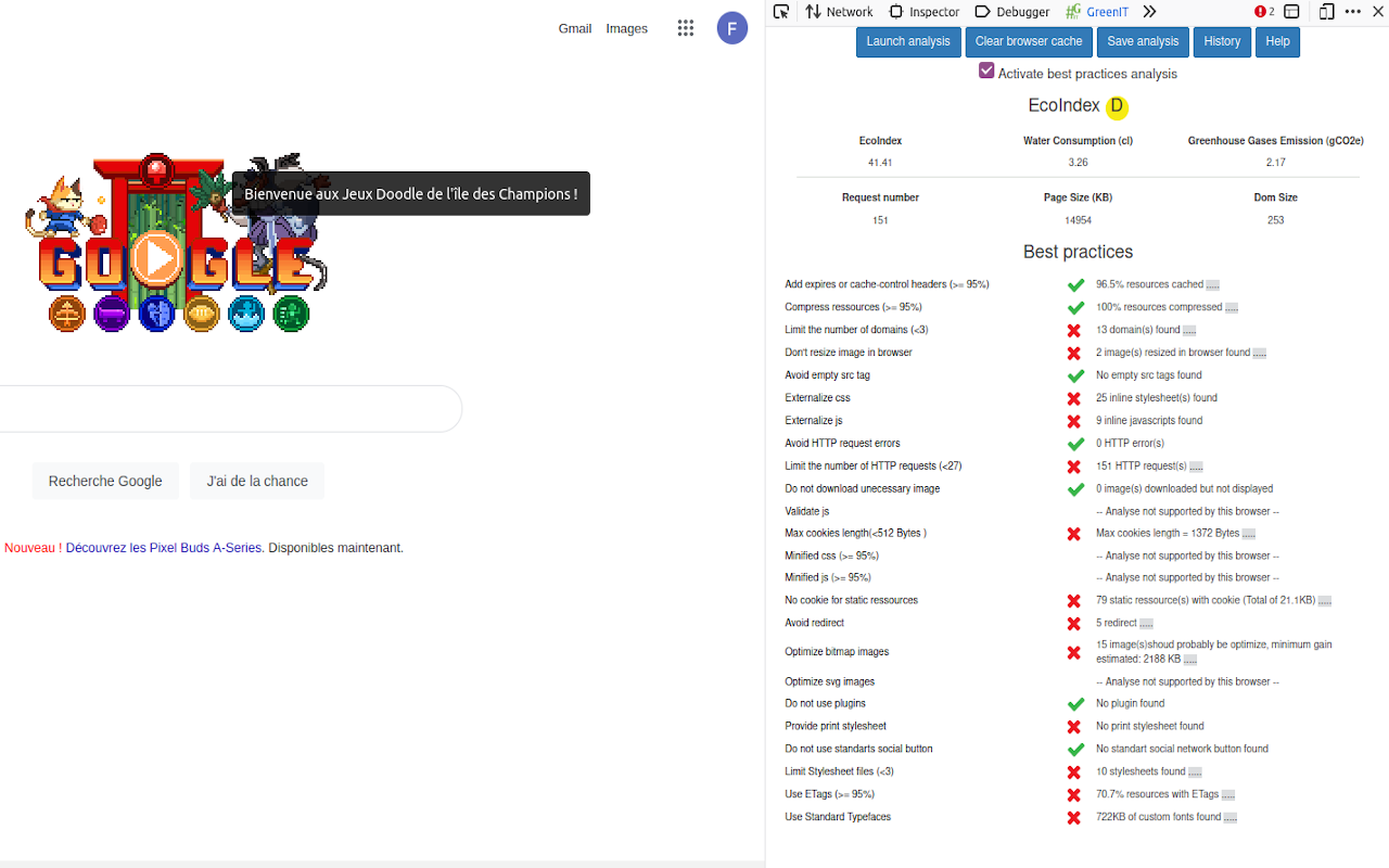 GreenIT-Analysis截图1
