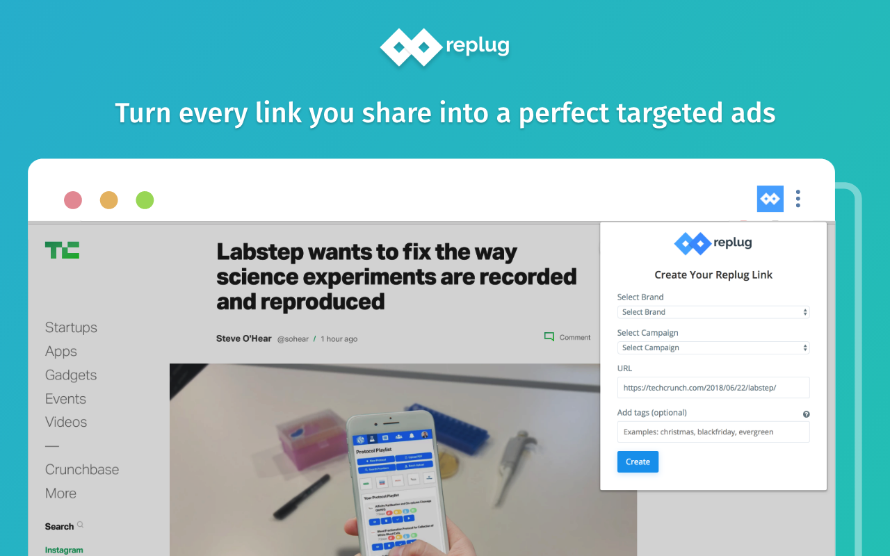 Replug | URL Shortener & Links Management截图3