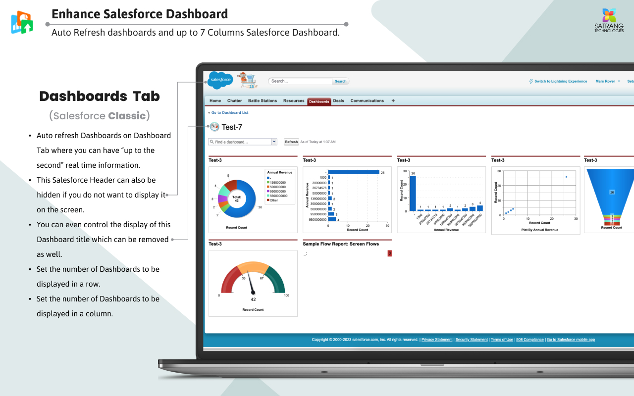 Enhance Salesforce Dashboard截图1