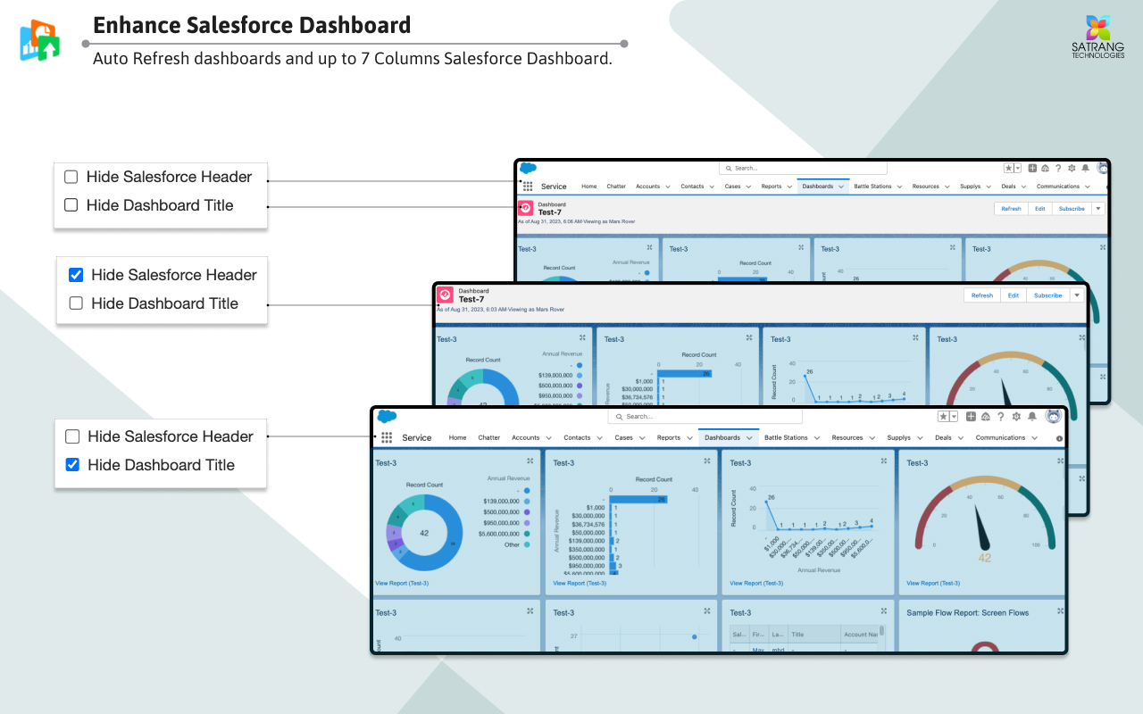 Enhance Salesforce Dashboard截图4