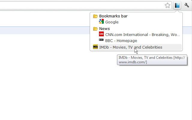 Minimal Bookmarks Tree截图1