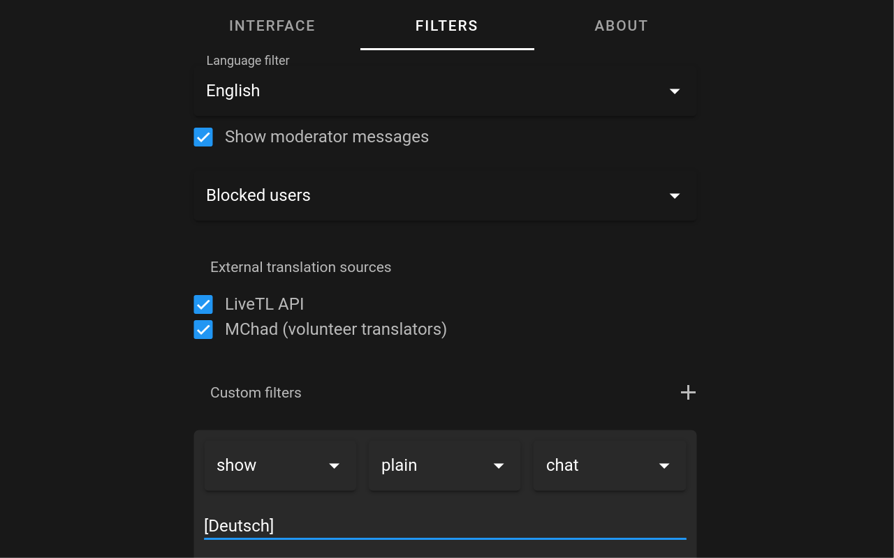 LiveTL - Translation Filter for Streams截图4