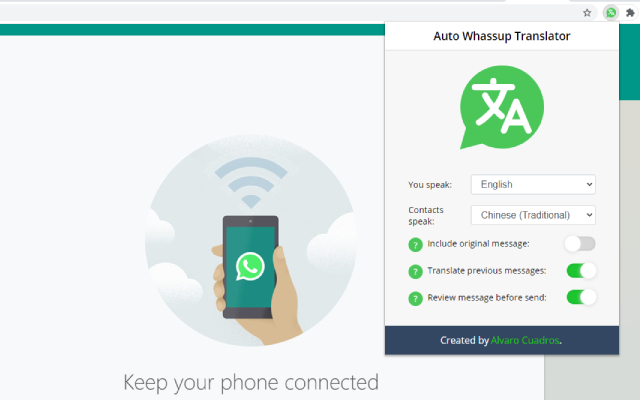 Auto WhatsApp Translator截图2