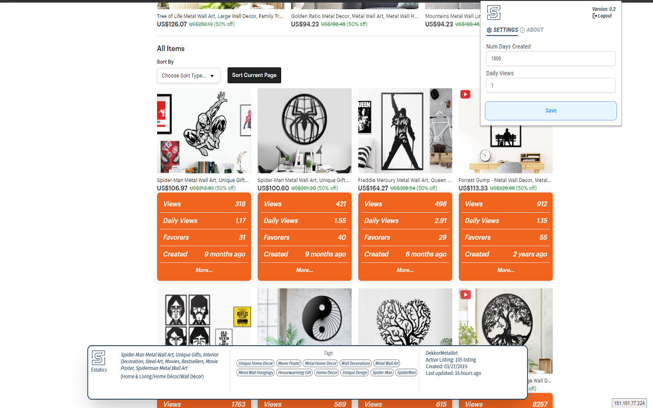 Estatics Extension截图1