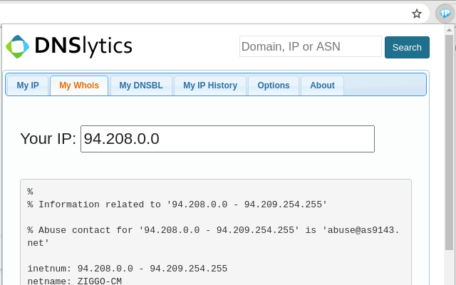 My IP address截图1