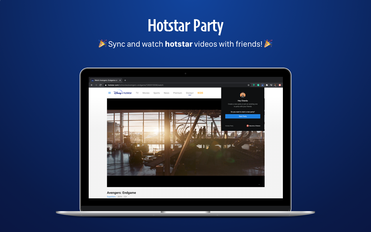 Hotstar Party截图2
