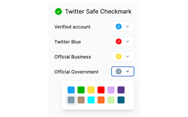 Twitter Safe Checkmark截图1