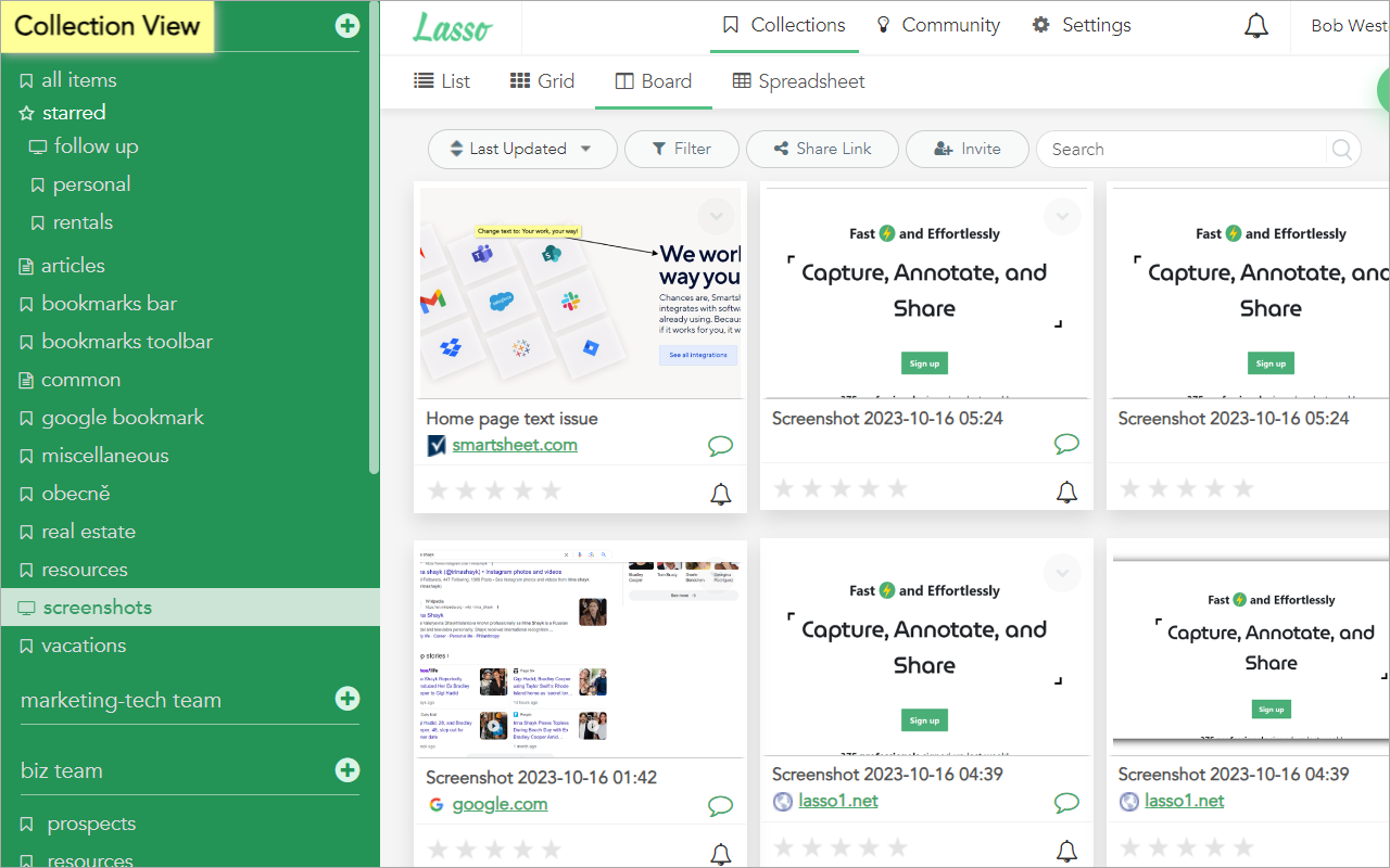 Screenshot & Bookmark Manager by Lasso截图4