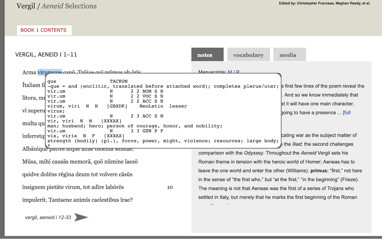Whitaker's Words Helper截图1