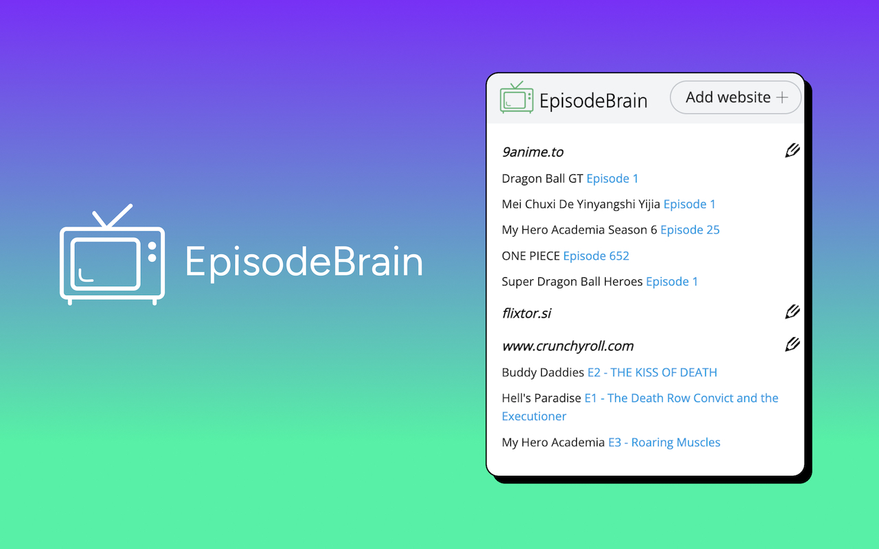EpisodeBrain: Anime & TV Show Tracker截图3