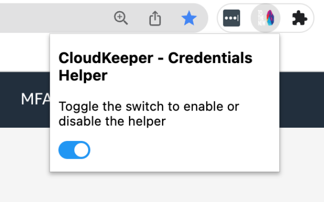 CloudKeeper - Credential Helper截图1