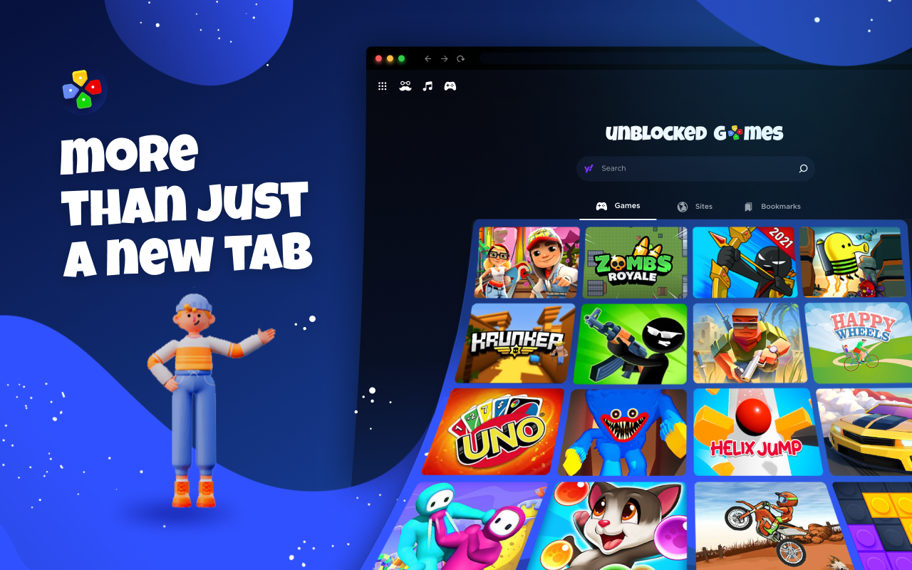 Unblocked Games — New Tab截图3