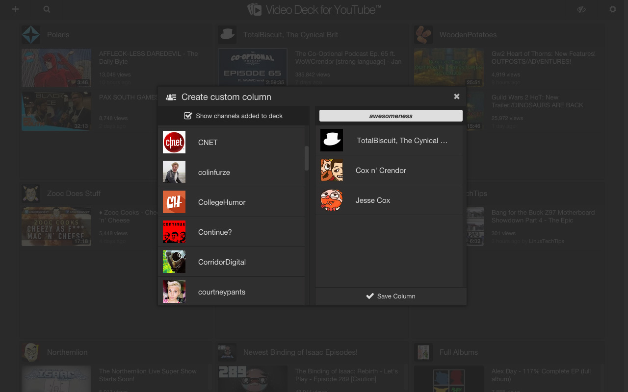 Video Deck for YouTube™截图1