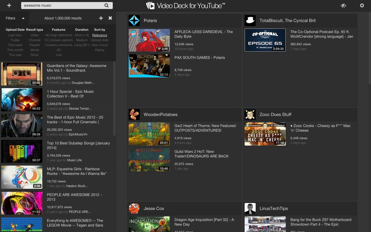 Video Deck for YouTube™截图2