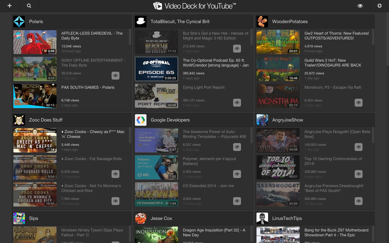 Video Deck for YouTube™截图3