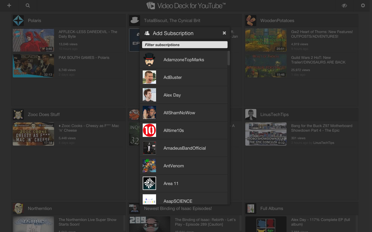 Video Deck for YouTube™截图4