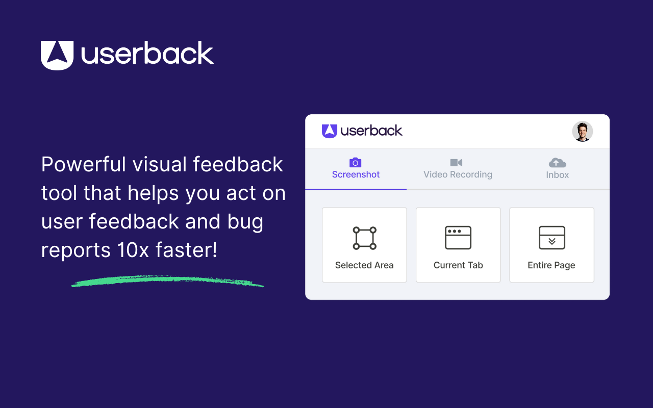 Userback: Visual Feedback & Bug Reporting截图2