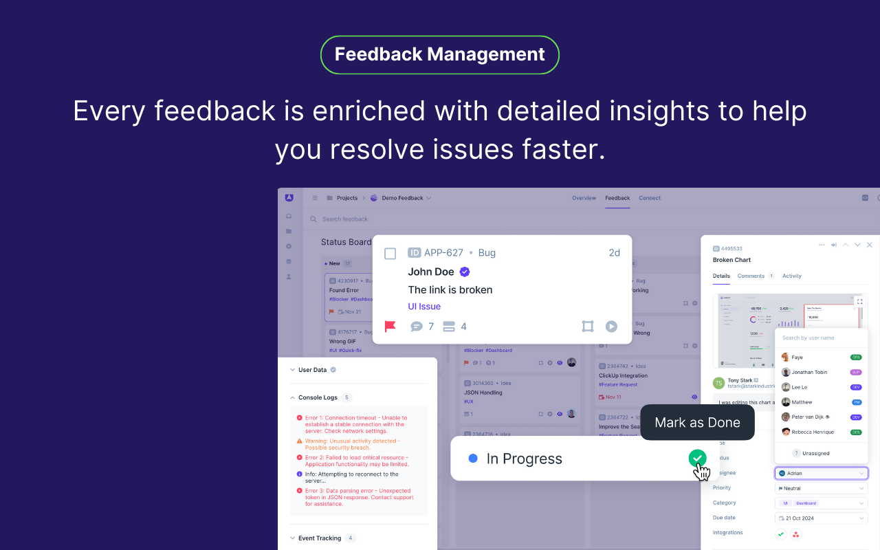 Userback: Visual Feedback & Bug Reporting截图4