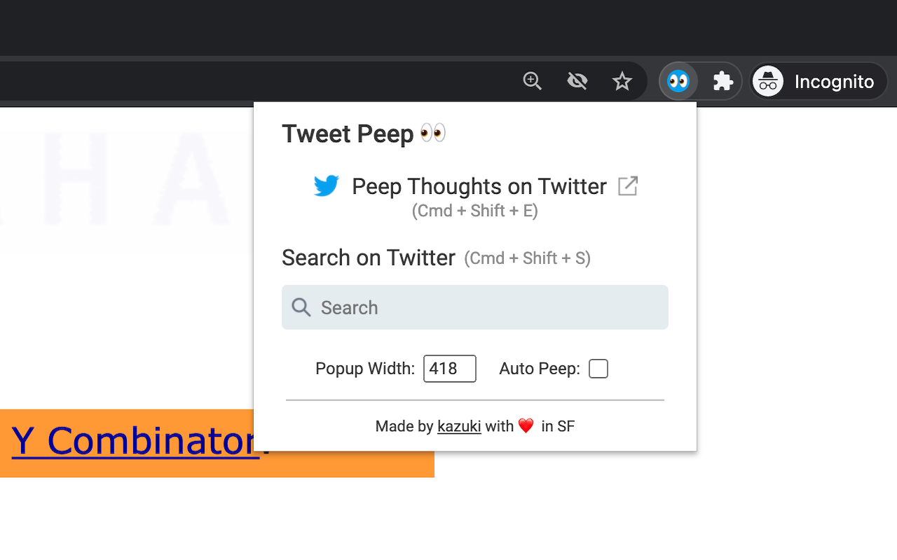 Tweet Peep 👀截图3