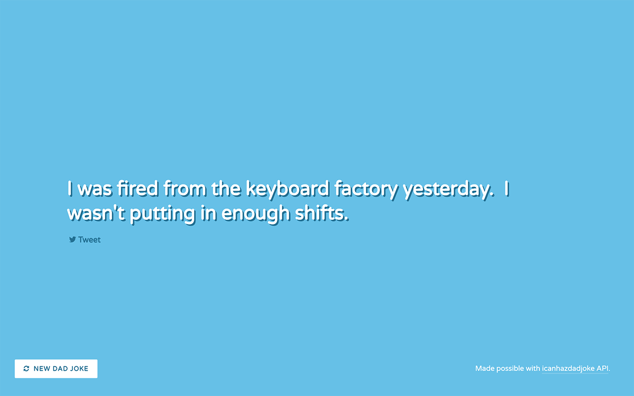 Dad Jokes New Tab截图1