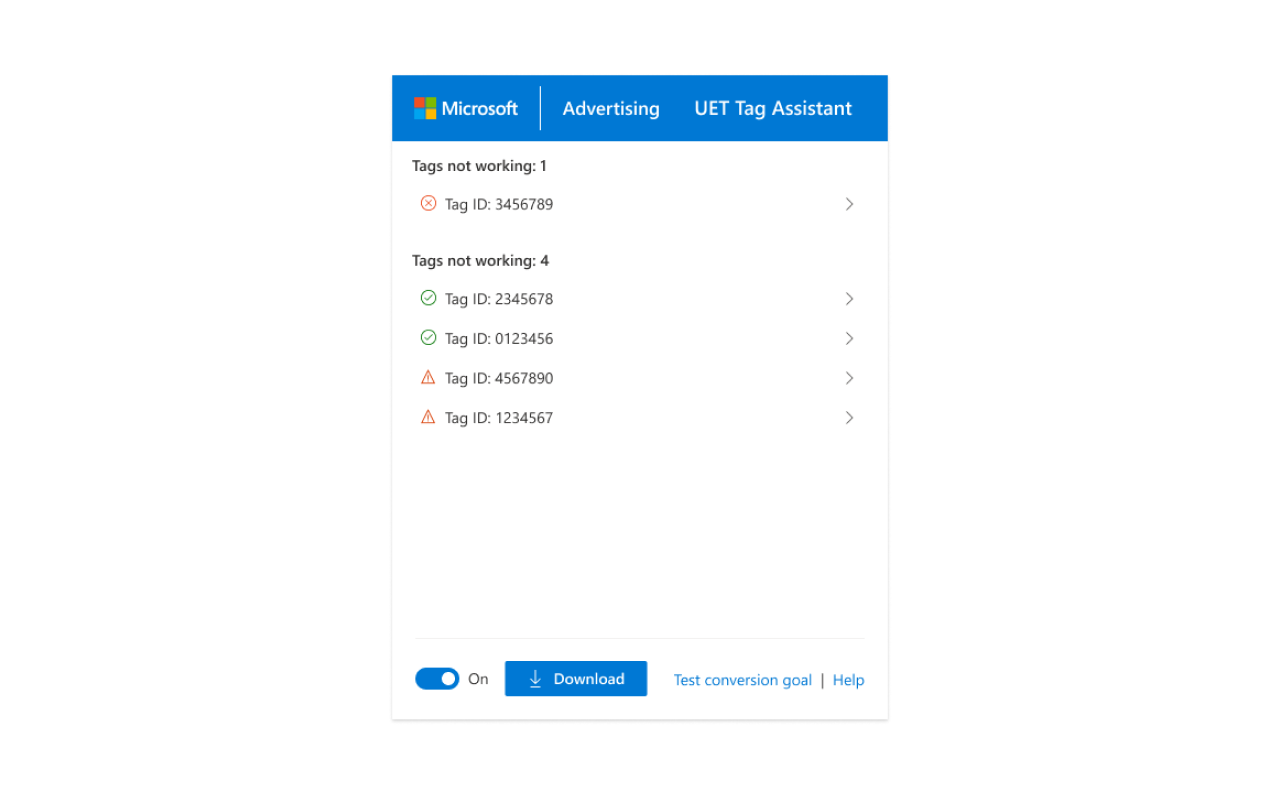 UET Tag Helper (by Microsoft Advertising)截图1