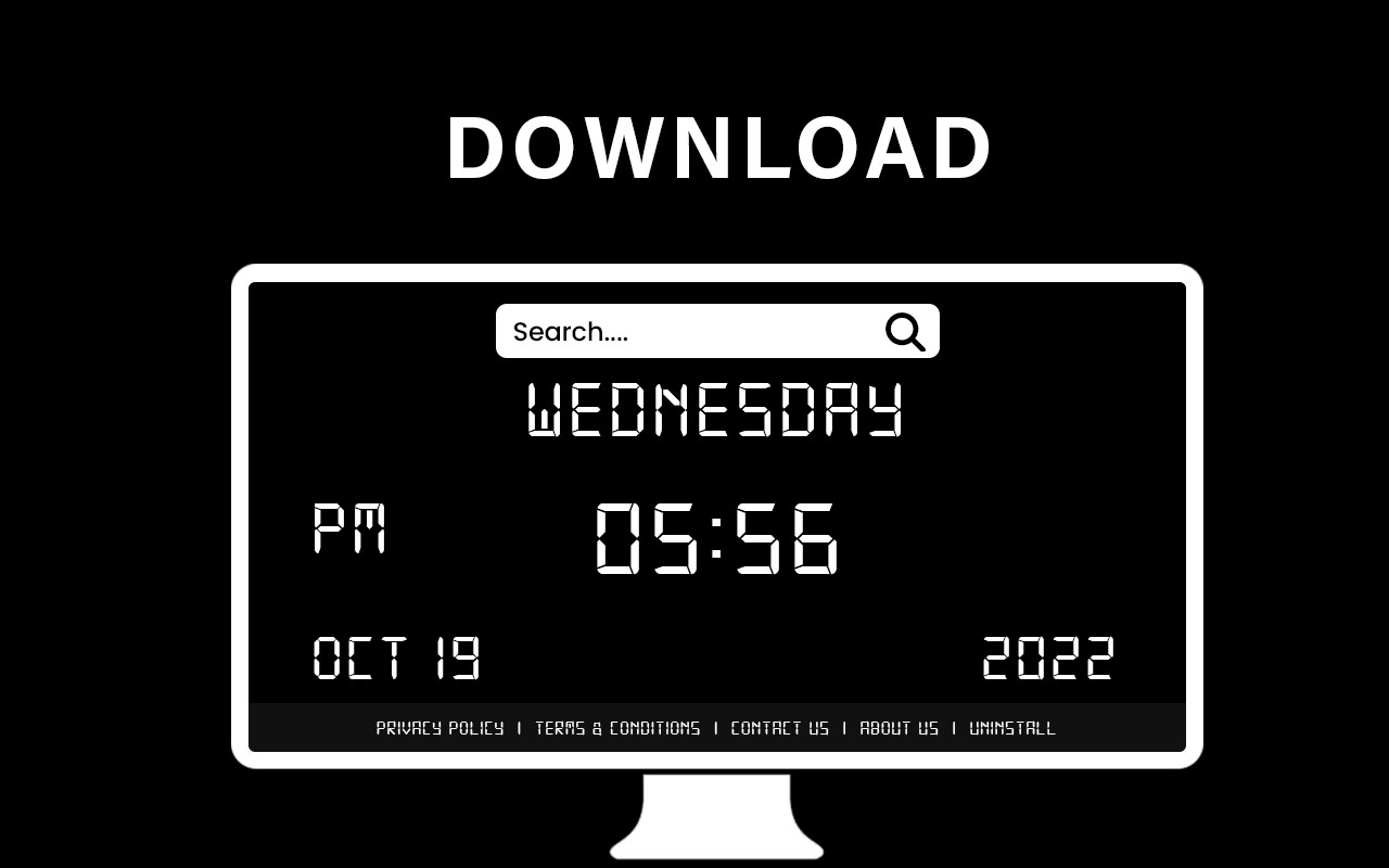 Digital Clock截图1