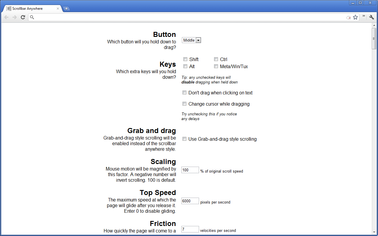 Scrollbar Anywhere截图1