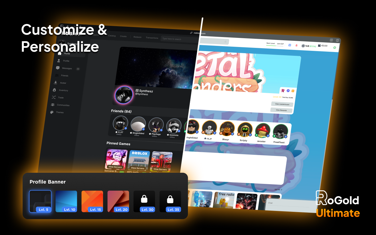 RoGold Ultimate - Roblox Enhancer截图2