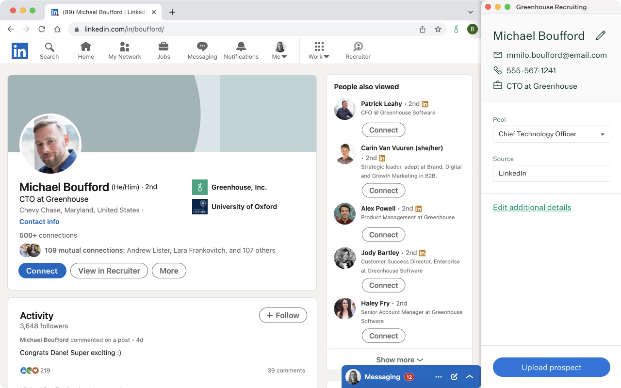 Greenhouse Recruiting Chrome extension截图1