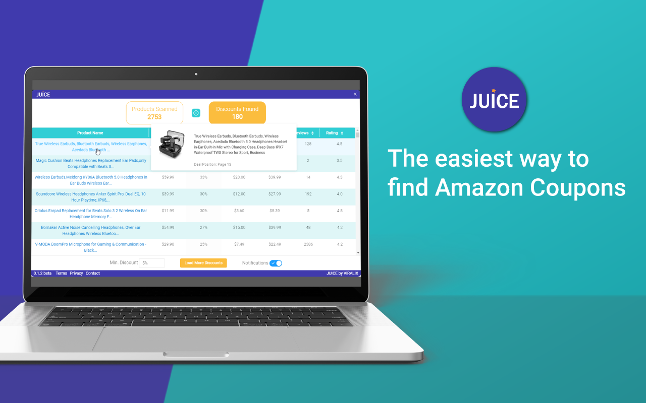 Juice - Amazon Coupons Finder截图2
