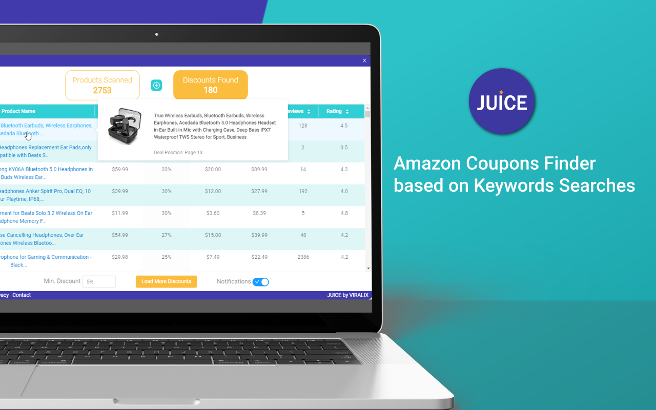 Juice - Amazon Coupons Finder截图4